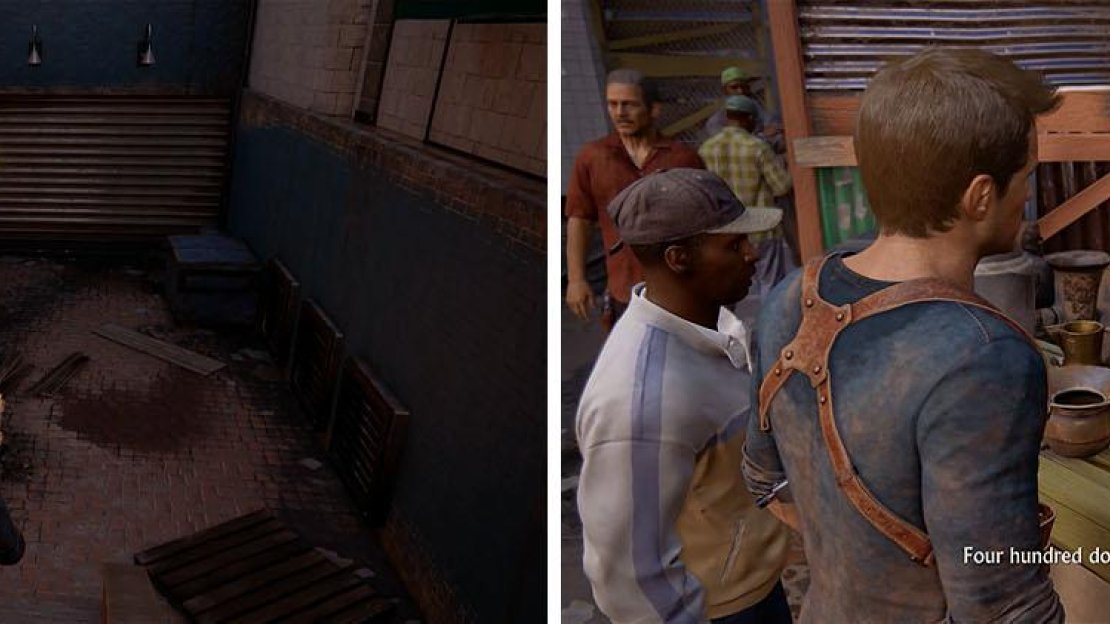 Head down the back alley for a treasure and haggle the merchant for another.