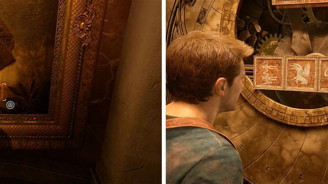Locate the three star patterns on each painting to solve the sigil puzzle.