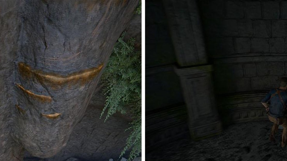 Wall run to reach the ledges that lead to a tower with the treasure at its base.