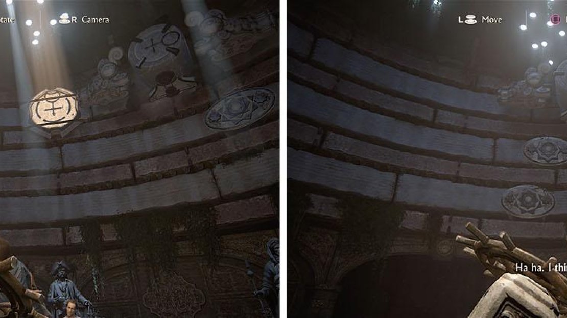 Rotate the panels into these locations and then move them into the light.