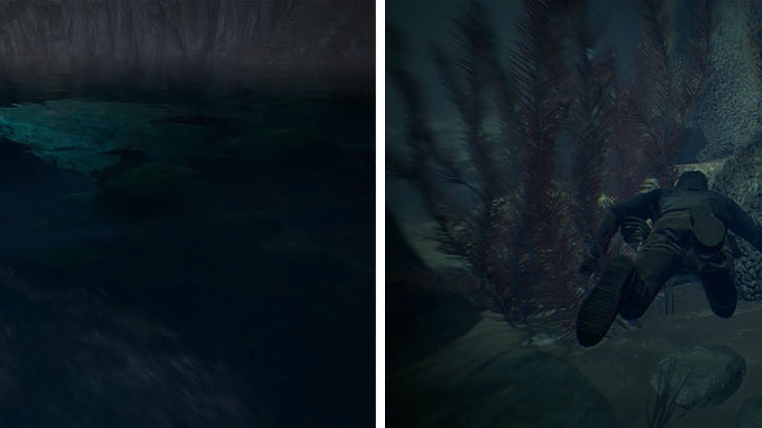 Look for this underwater cave to find the final treasure in Uncharted 4.