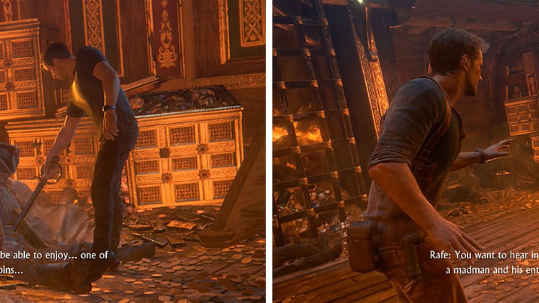 Rafe will equip himself with a cutlass, which you’ll have to dodge.