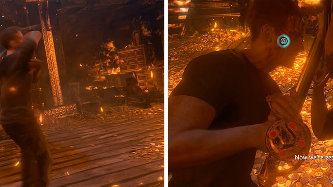 Rafe will add a spin attack into his arsenal (left). If you get pinned it means you’re close to entering the next phase (right).