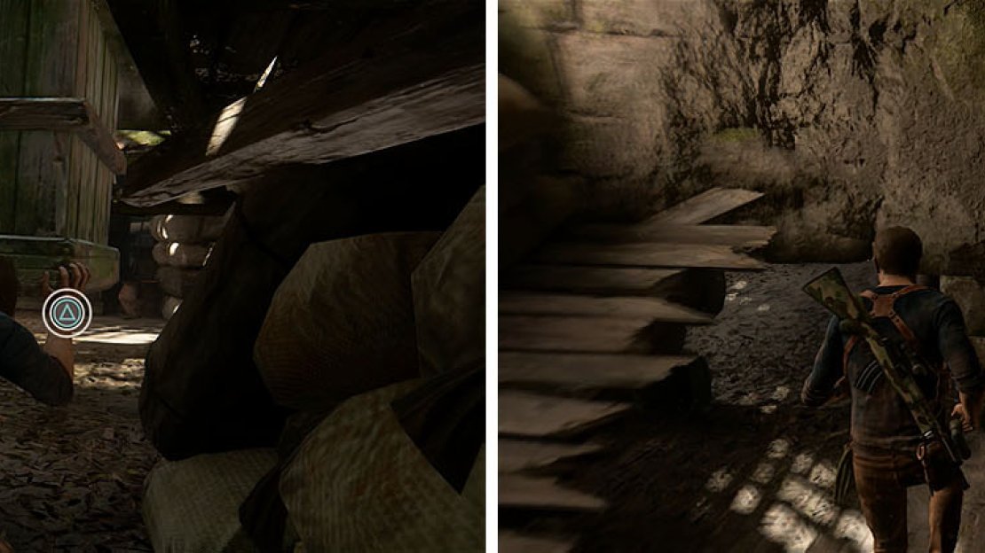 It’s a good thing that Nate isn’t afraid of tight confined spaces, huh.