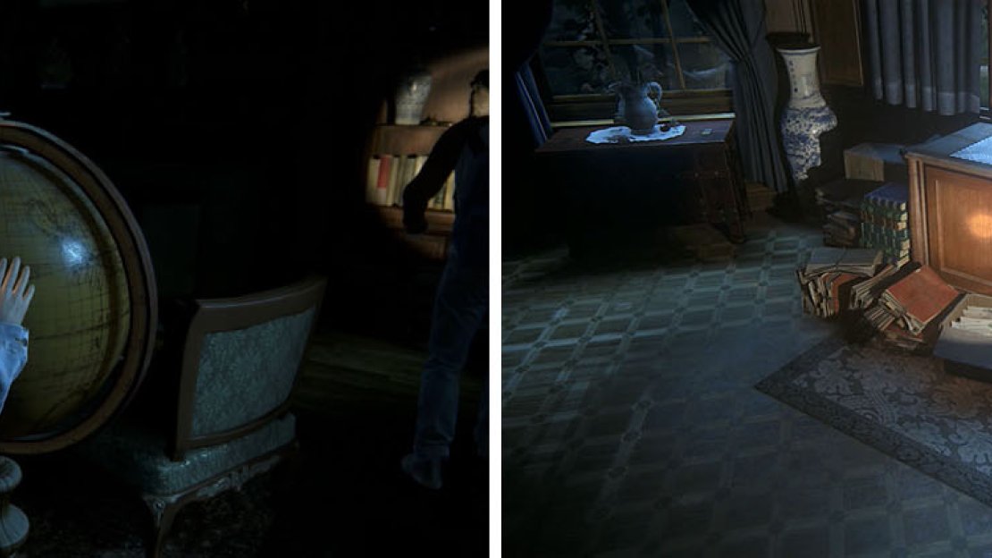 Take the time to examine the many items throughout the mansion.