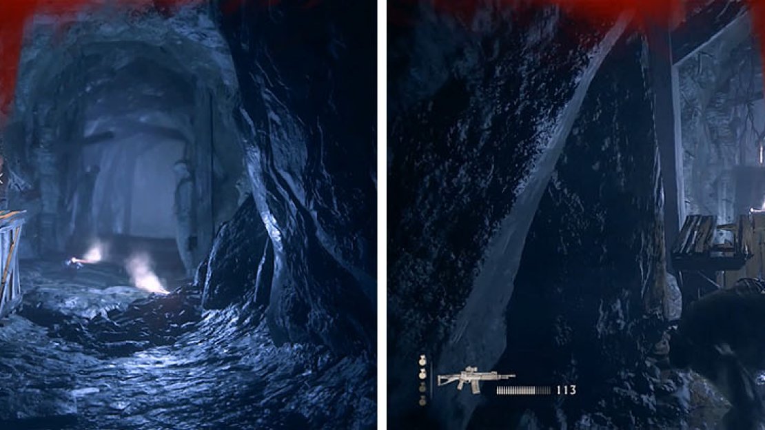 Deal with the normal enemy and then take cover behind the crates from the DShK, waiting for him to walk into Avery’s traps.