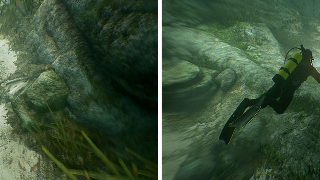 Left: Antique Padlock / Right: Chiriqui Shark Trinket