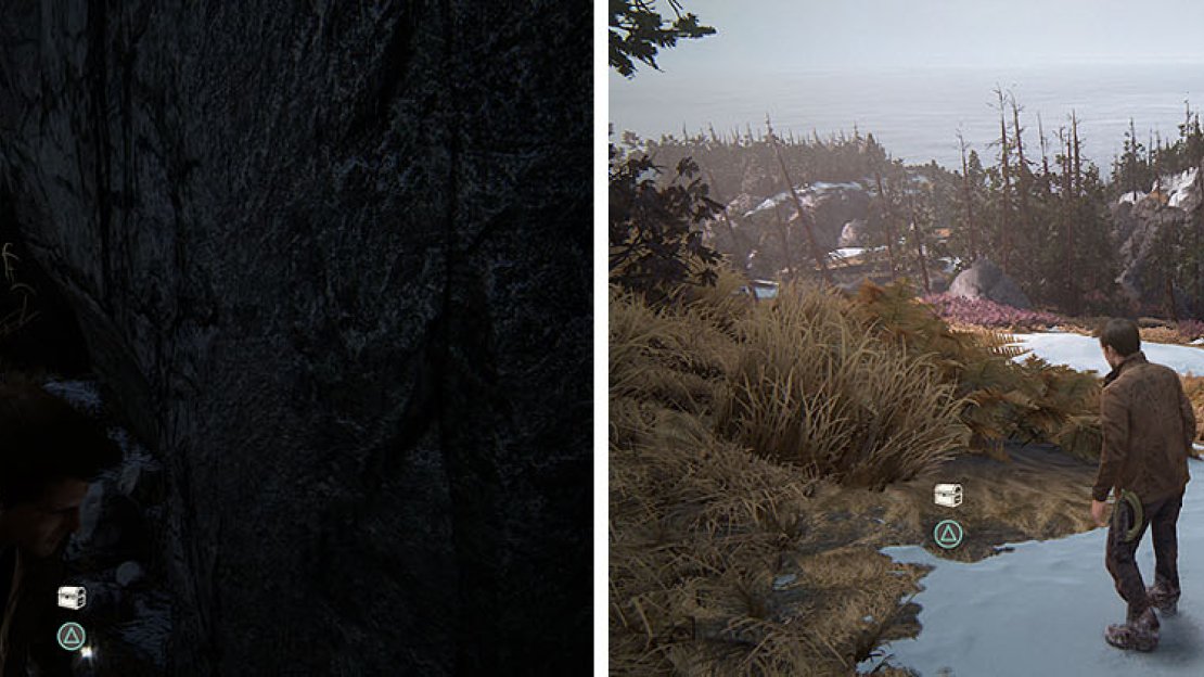 Left: Redware and Siver Jug Flask / Right: Bronze Boar