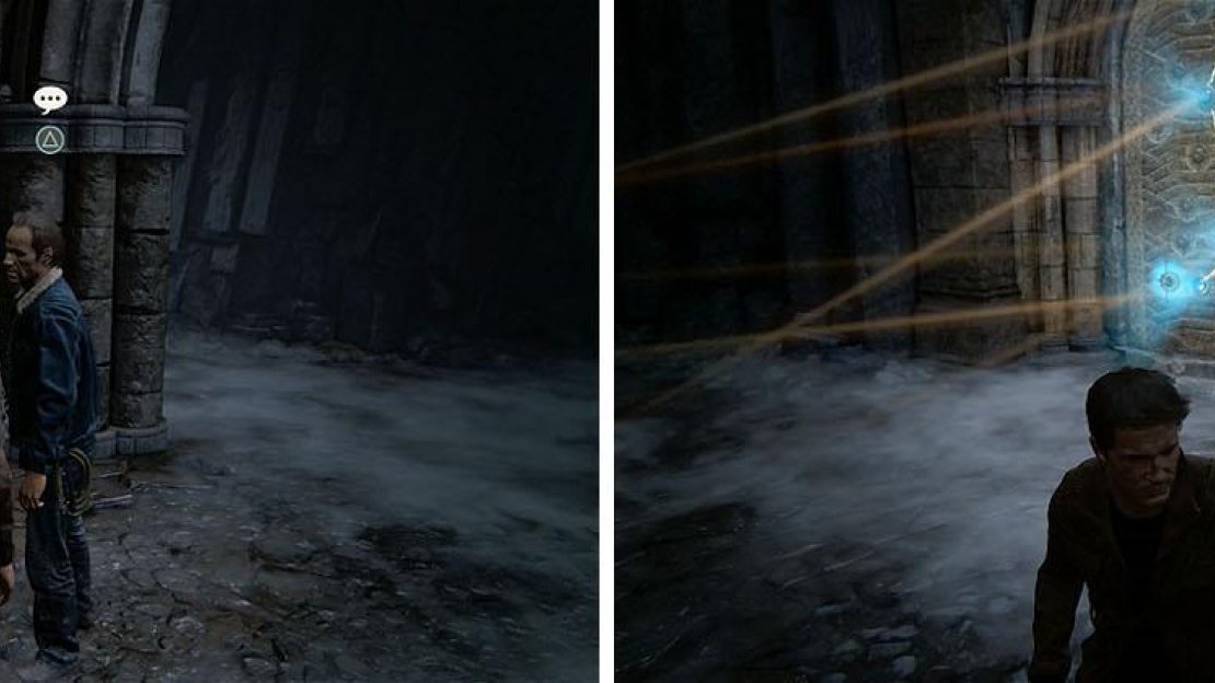 Left: a thing for Saint Dismas / Right: It looks like a constellation.