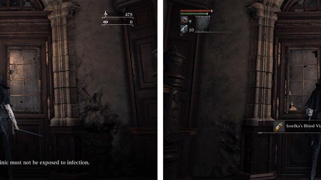 Return to the clinic door to meet Iosefka and obtain an Iosefka’s Blood Vial.