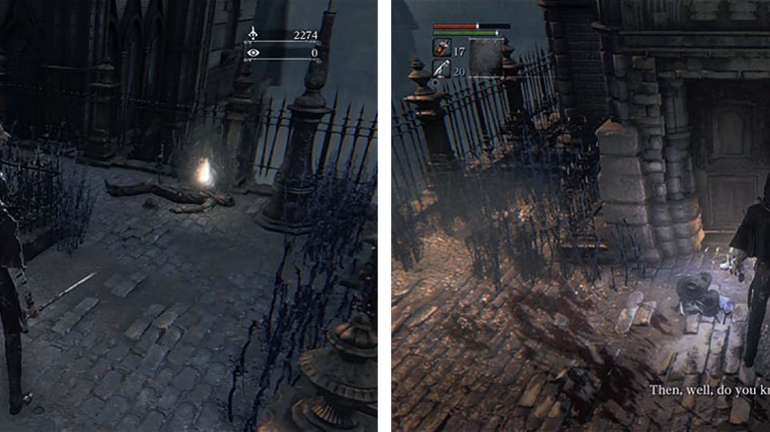 Get the treasure in the small alley and then save the Lonely Old Dear from a Rabid Dog.