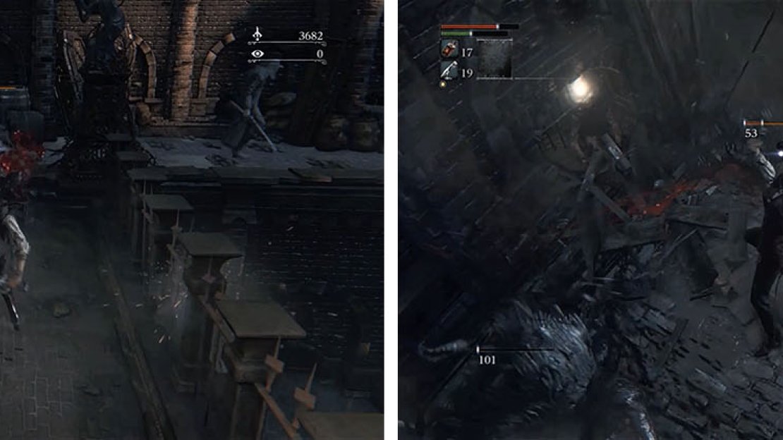 Kill the enemies and proceed around the area to find some hidden Oil Urns near the Crows.