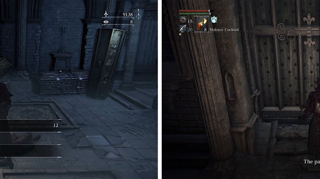 Remember this path with a Blood Gemstone and password door for later, after the boss.
