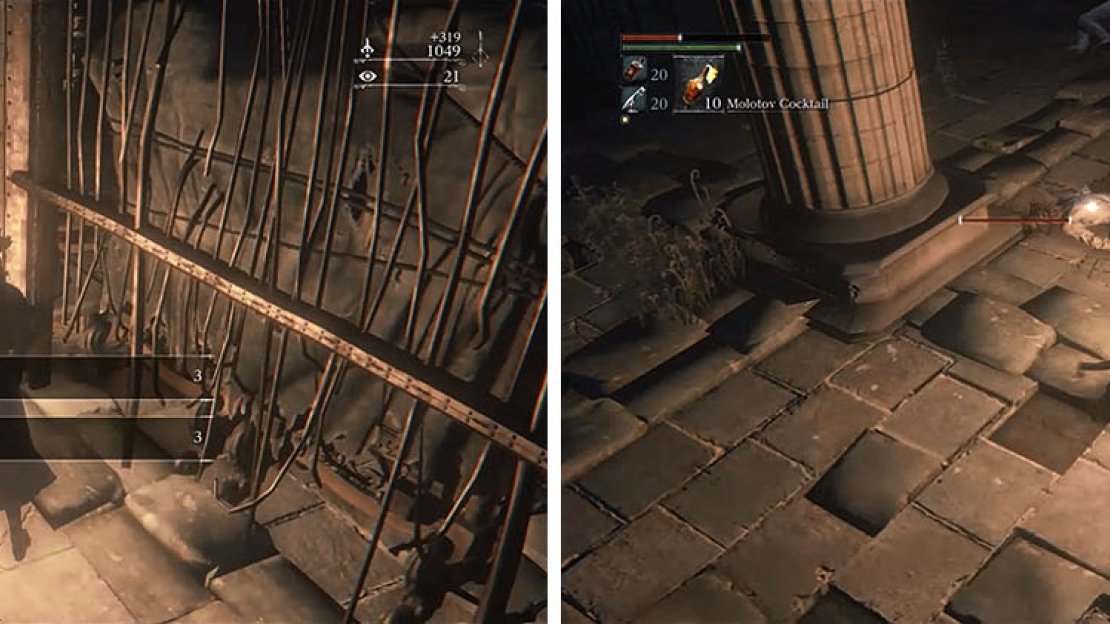 Collect the items in the cells and make sure to kill the enemies pretending to be dead.