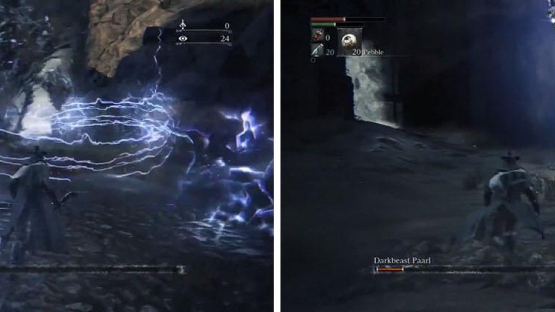 In Phase 2 Paarl’s attacks gain extra waves of lightning damage when he is charged up.