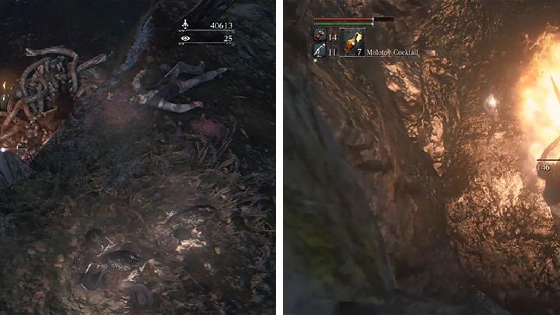Use Molotov Cocktails and/or plunging attacks to kill the two Large Snake Balls.