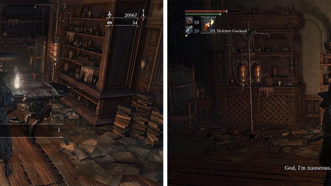 Make sure to grab the Cainhurst Summons, so you can access the Forsaken Castle Cainhurst, and then head upstairs and kill Iosefka.