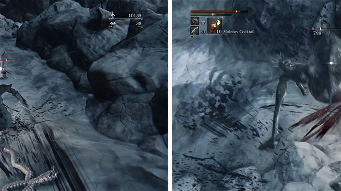 Defeat the Parasite Larva for the Gemstone and then kill the Bloodlickers.