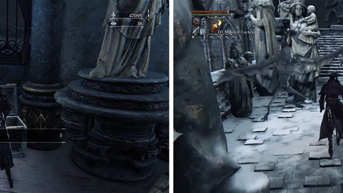 Grab the Noble Dress and then exit up the stairs, watching out for the enemy on the left.