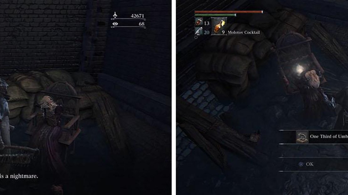 Check near the Tomb of Oedon to find Arianna and her devilish child, which you can kill for the rare One Third of Umbilical Cord.