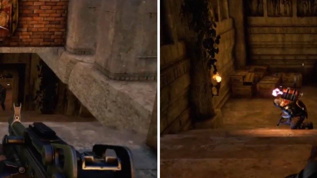Not only is there a Heavy Gunner when you go underground, there will also be a Heavy Flamer, so be careful and try to lure them outside, where there’s more cover.