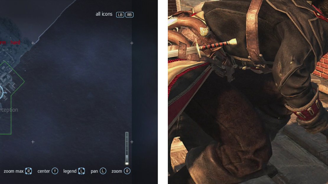 Intercepts are marked by a pigeon icon on the map (left). Approach and catch the pigeon (right) to begin an intercept.