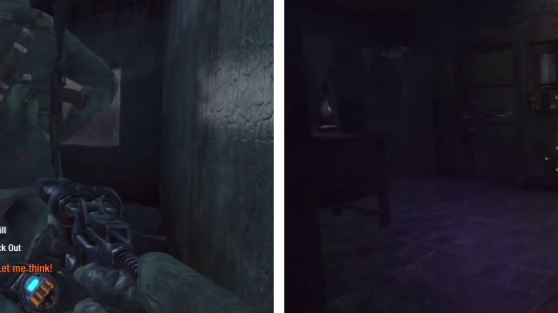 Go through the metal detector and take out the guards, then go down the stairs, punch out a final guard (right). Loot the desk to his left for a Diary Note and instrument.