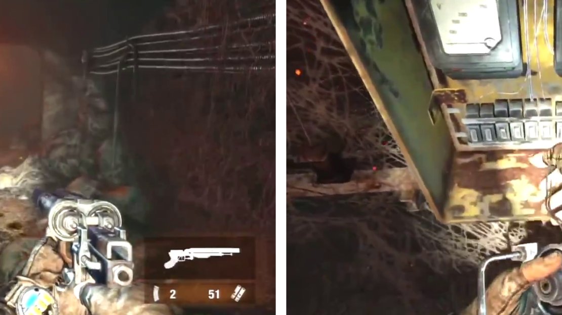 When you reach the shut gate, enter the spider-filled room to the right and find the panel to activate power.