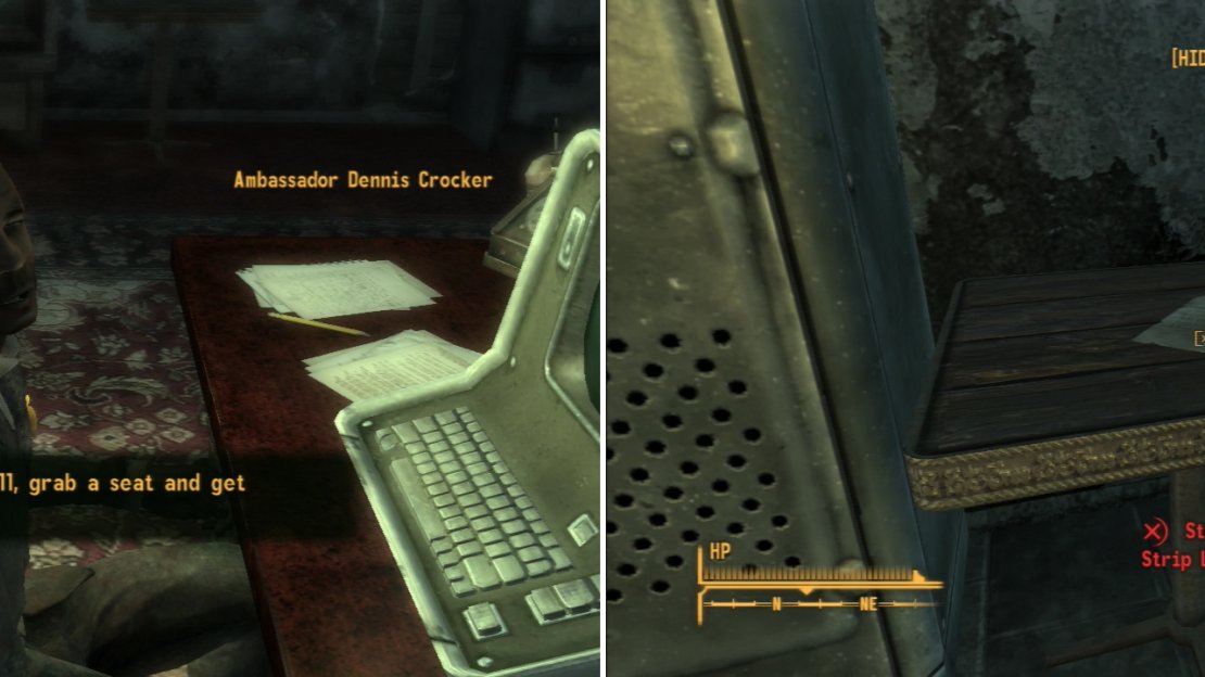 If you ask Ambassador Crocker for a history lesson, he’ll oblige you… at length (left). You can also find many Strip Letters lying around in the Embassy and the NCR Military Police HQ building (right).