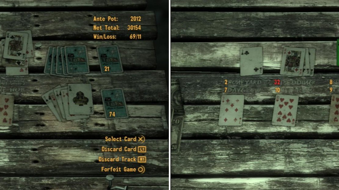 Kings (left) and Jacks (right) - the green cards in either image - can be played on cards already on the board. Kings double the value of a card, and Jacks remove that card from the board. Both are handy ways to boost your own Caravans, or gimp the opponent’s.