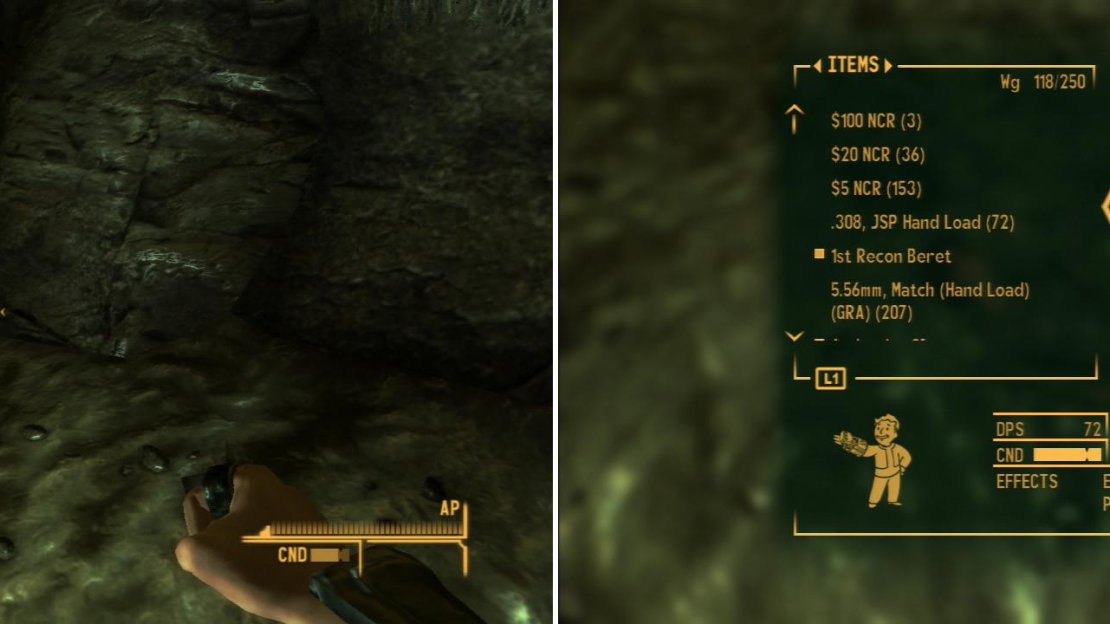 Nightkin stalk the darkness of Black Rock Cavern (left). Inside, you can find the Paladin Toaster on a dead Prospector (right).