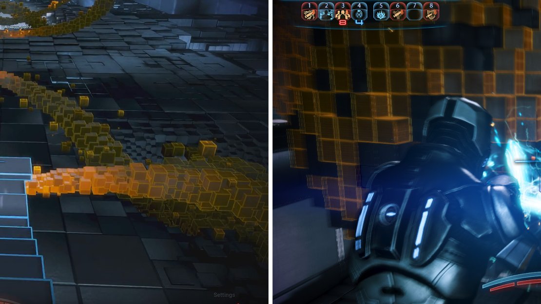 Clear the orange ‘infected’ blocks this time as well as focusing on the path.