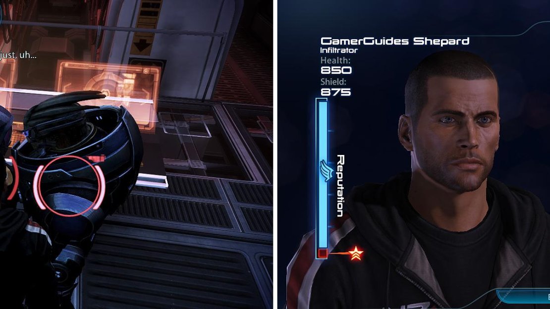 Wrap up conversations with your crew and chosen love interest before the final mission (left). Spec skills strong against the Reapers (right) before you go.