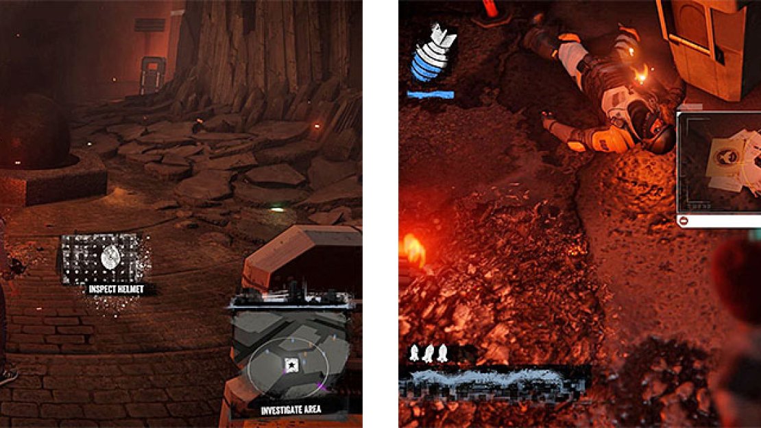 Looks like someone else has been having some fun. The files on the ground is what you need to photograph (right).