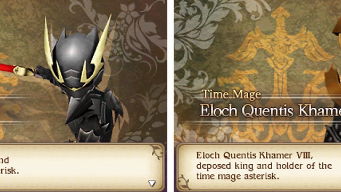 The final choice is here: Dark Knight or Time Mage?