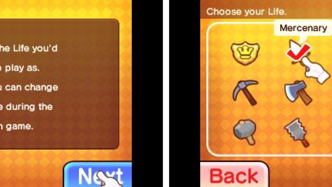 There is no right or wrong Life to begin with, so pick whichever you like best!