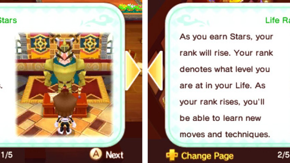 Ranking up lets you use new techniques and recipes!