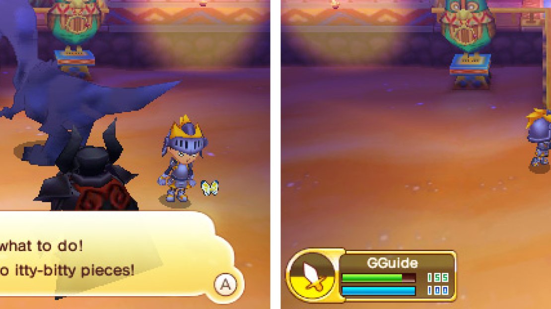 You can try attacking the Shadowsaurus if you want to see how pitiful your damage is.