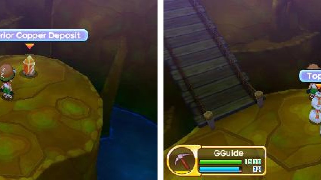 Topazes are rare, but keep mining and you’ll find them eventually.