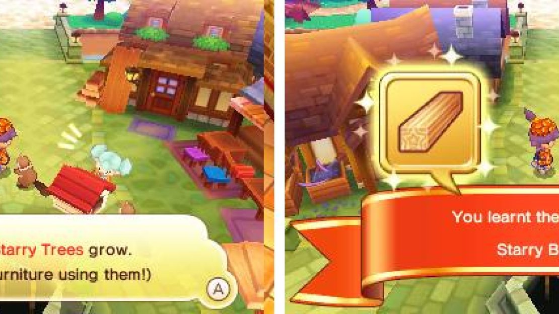 Speak to your old friend Beavy to learn how to make Starry Beams.