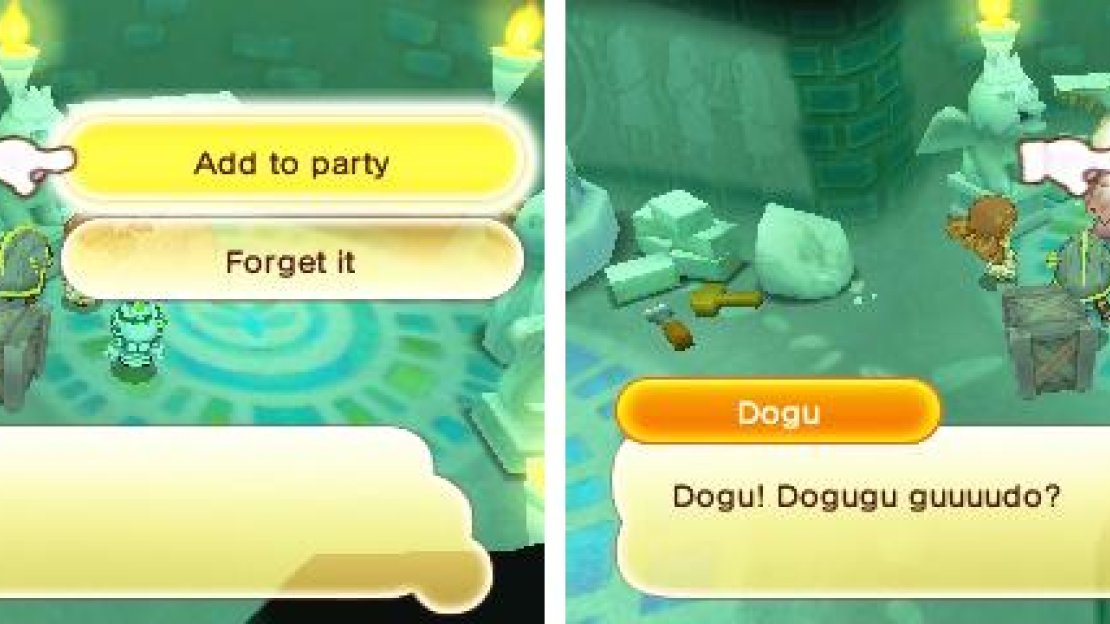 You can’t progress without Grace and Dogu, so be sure to add them to your entourage.