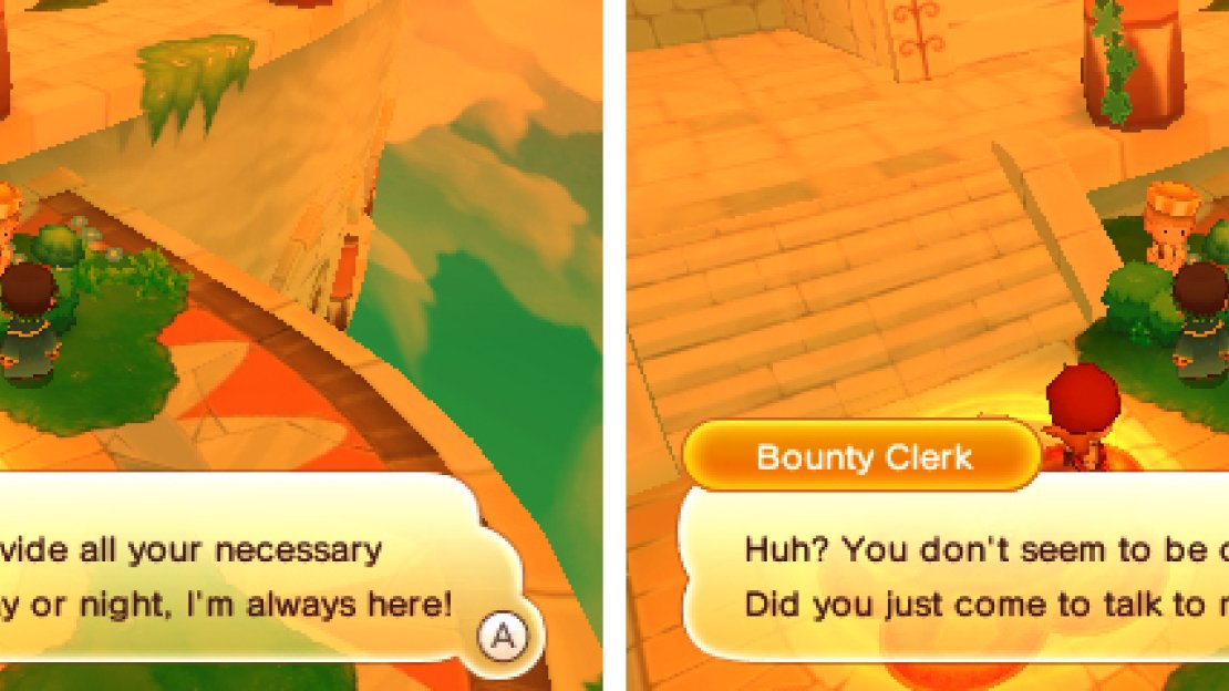 No bounties? You can still chat to the bounty clerks to liven up their day…