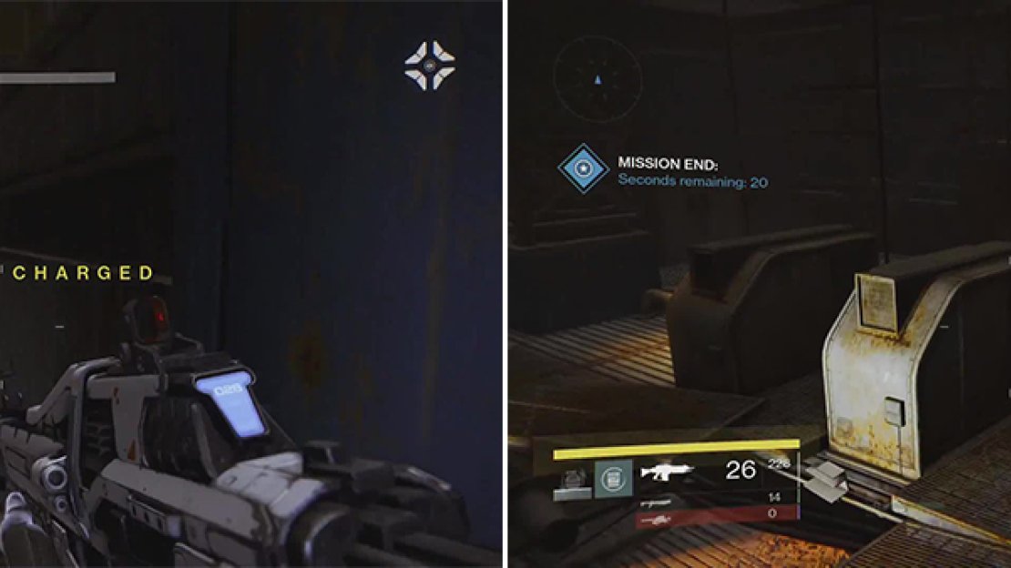 Jump on top of the containers in here to find the second chest.