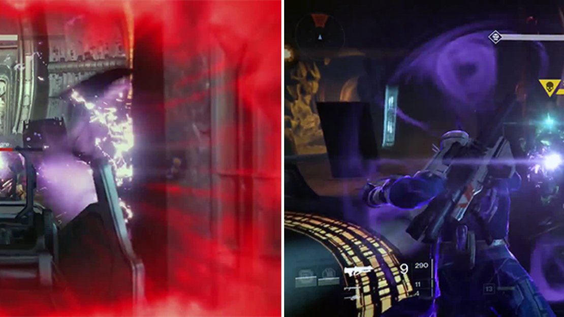 Ogres (left) shoot purple lasers at you. They hurt a ton so be very careful. Sardok (right) is a giant Knight and incredibly strong. Throw everything you have at him.