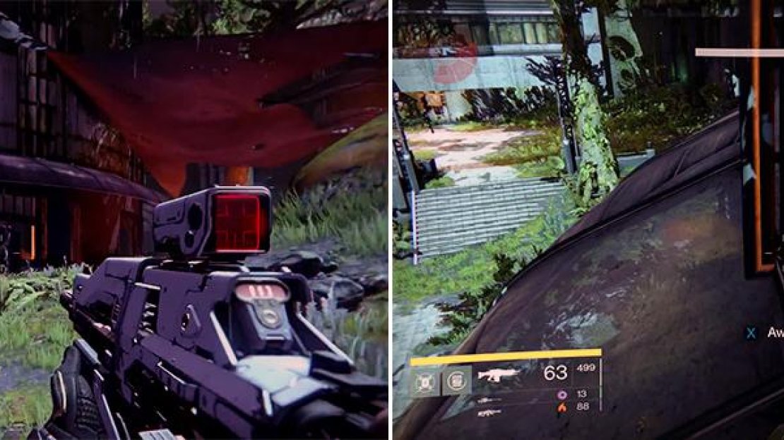 Jump up the roof of the building to grab the ghost.