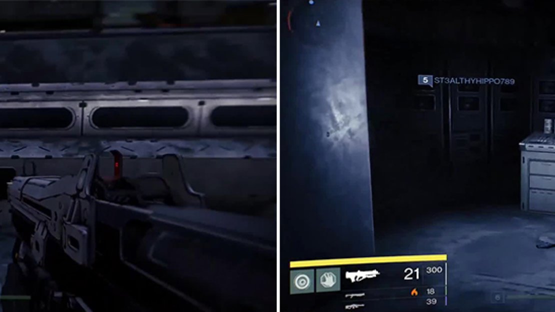 Search inside this building (left) in the camp for ghost 6.