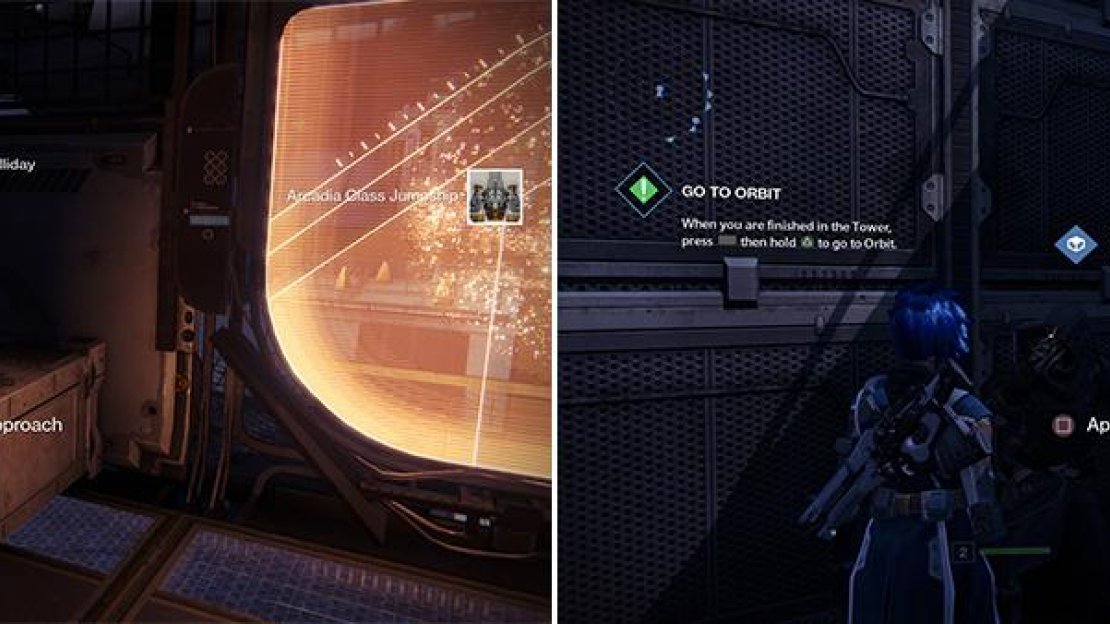 The Shipwright (left) is used to purchase new ships or vehicles from. Xur (right) is a special vendor who only appears at weekends and sells legendary and exotic items. He moves location each week.