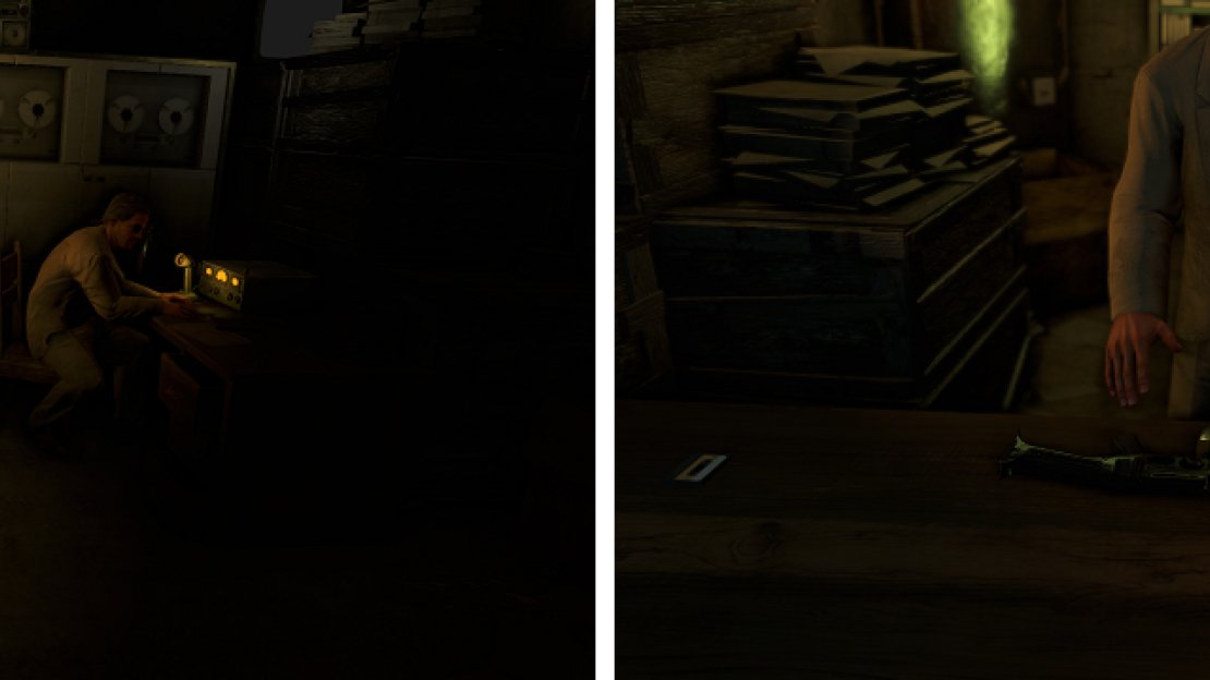 You’re introduced to Willis, the man you followed in the previous mission, who wants you to burn a few things.