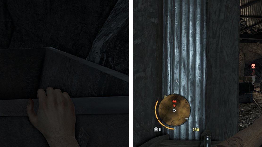 The mine cart near the beginning provides some cover from enemy fire, but you’ll eventually have to abandon it not long into the mines.