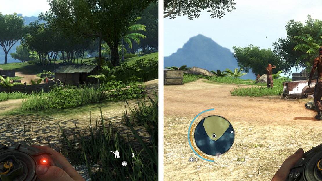 This is the camp where you belongings are being kept, and considering you have nothing, it’s best to do some stealthy kills so as not to alert the enemies in the area.